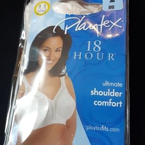 Beige Shoulder confort bra 34D